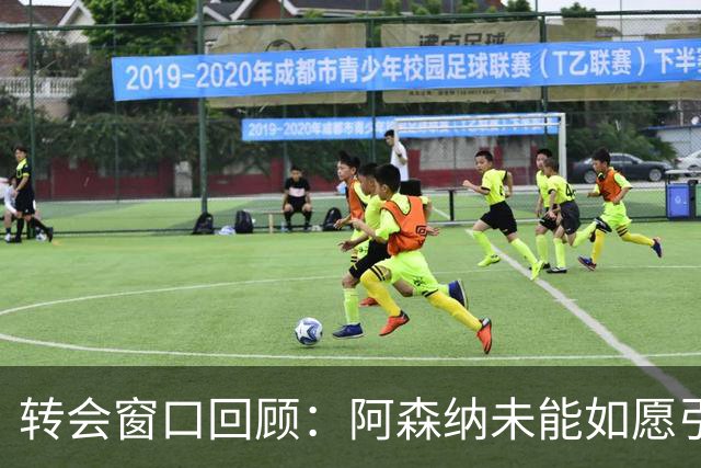 转会窗口回顾：阿森纳未能如愿引进新援，锋线人手不足